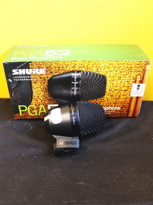 Shure PGA52-XLR Dynamic Bass Drum Mic